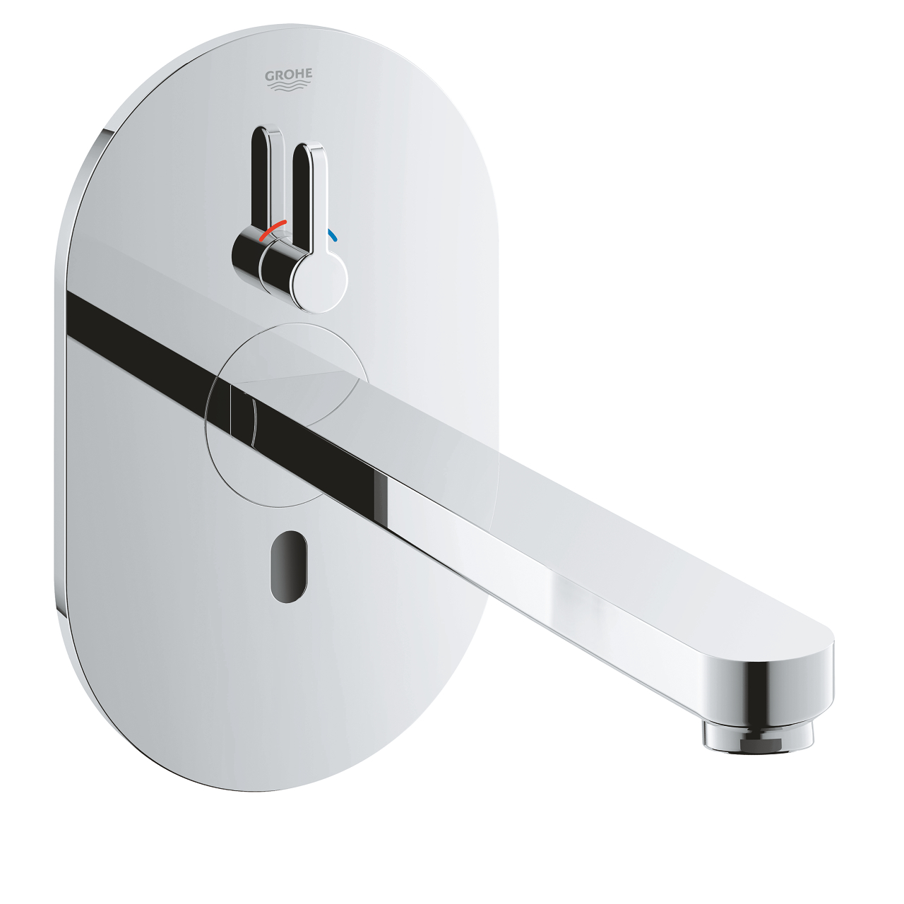 Baterie infračervená Grohe Eurosmart Cosmopolitan E se směšováním a omezovačem teploty chrom 36376000