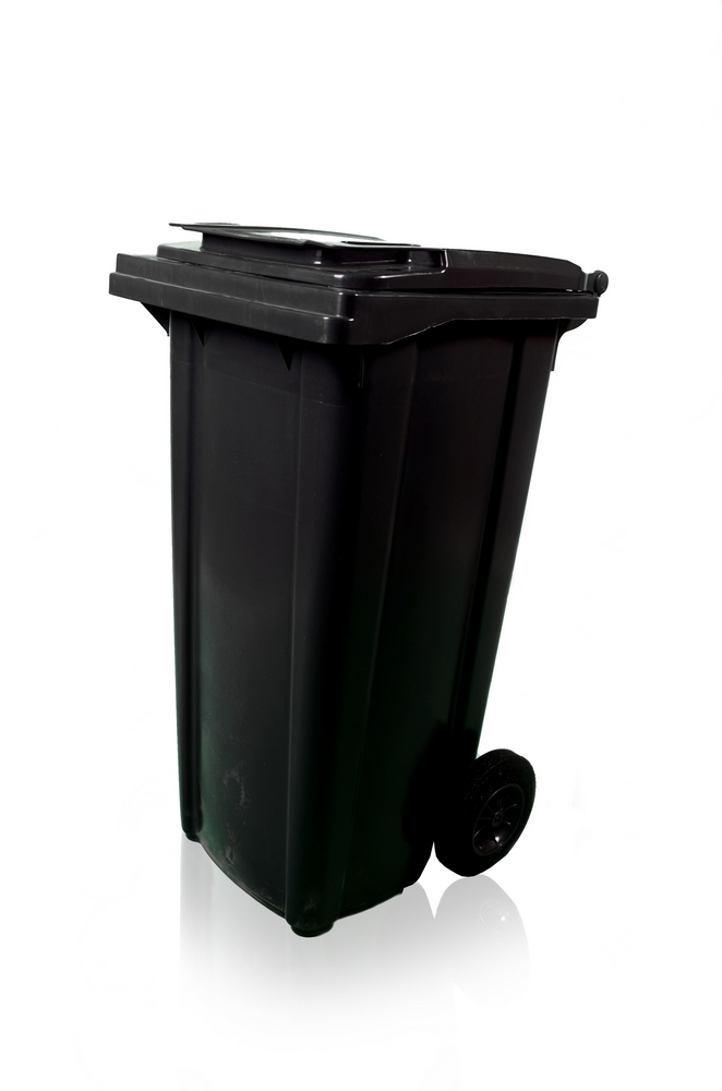 Popelnice plastová TBA MGB 120 l černá