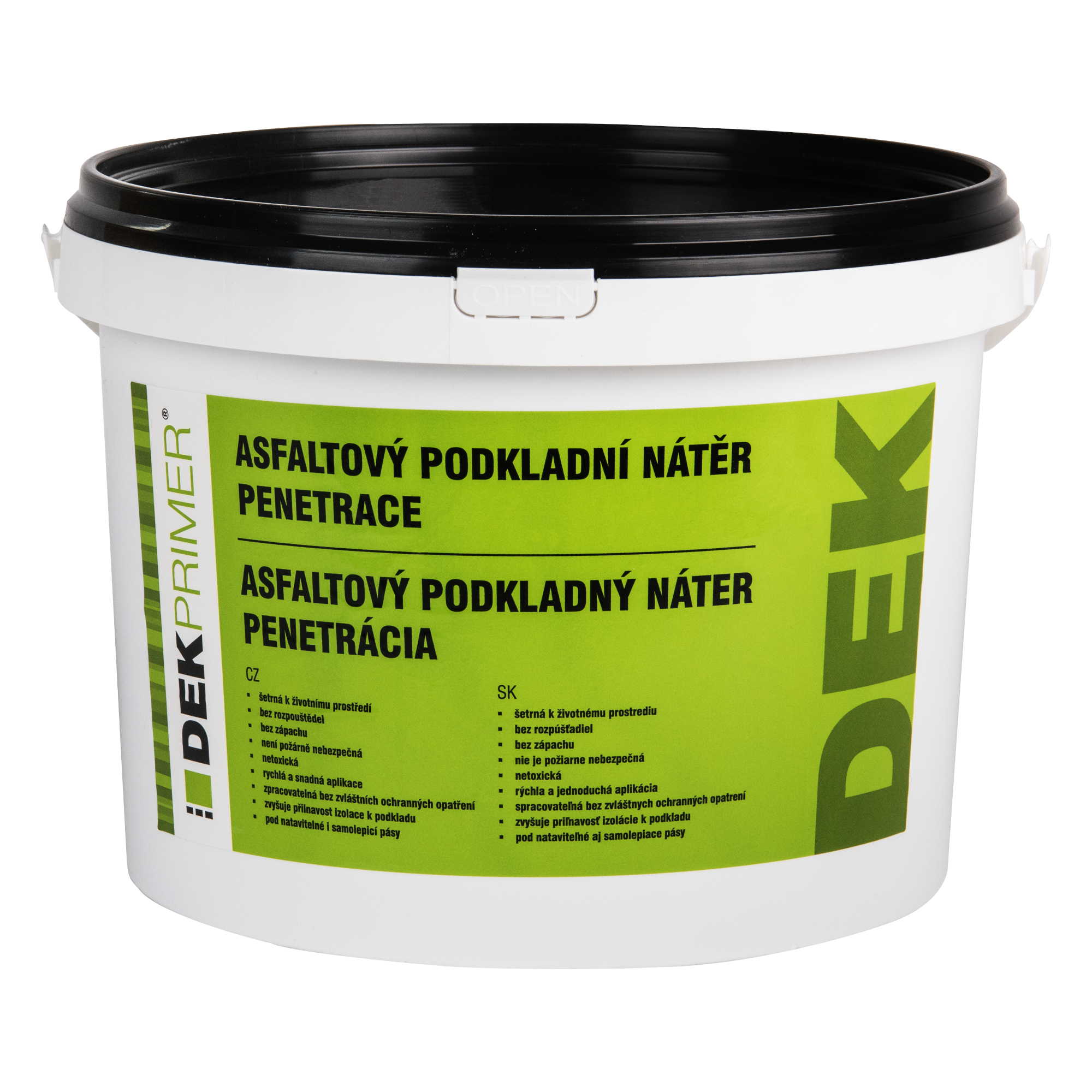 Nátěr podkladní asfaltový DEKPRIMER 10 kg