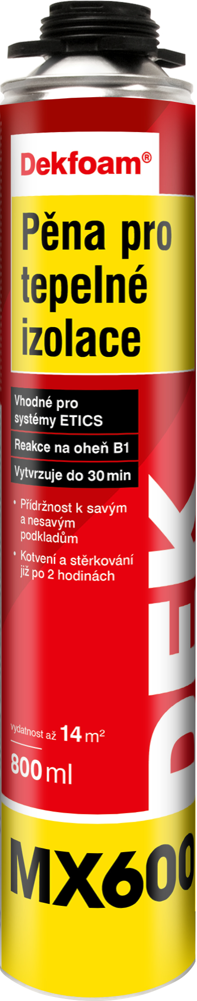 Levně Pěna pro tepelné izolace DEKFOAM MX600 800 ml