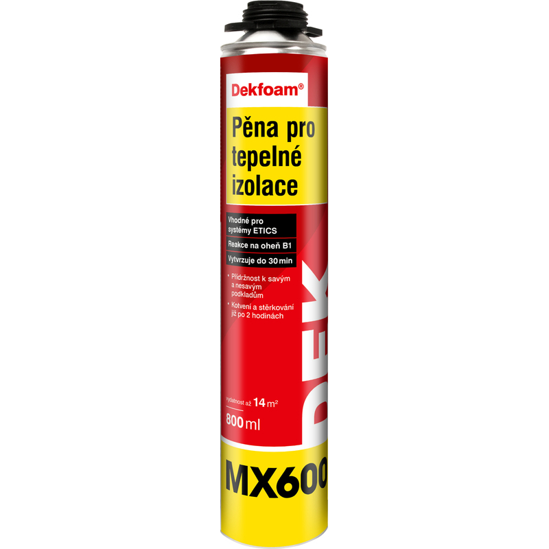 Pěna pro tepelné izolace DEKFOAM MX600