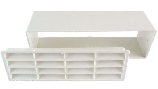 Mřížka větrací s rámečkem Regulus 60×200 mm