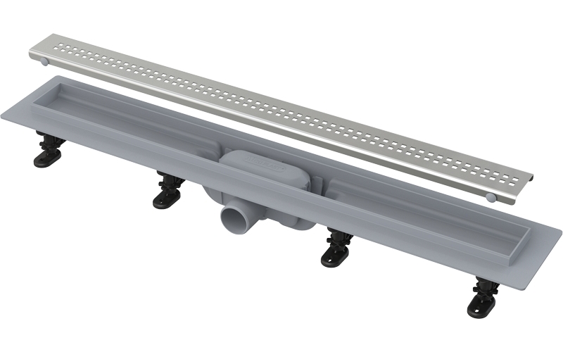 Žlab sprchový plastový Alca APZ9-750M Simple včetně roštu