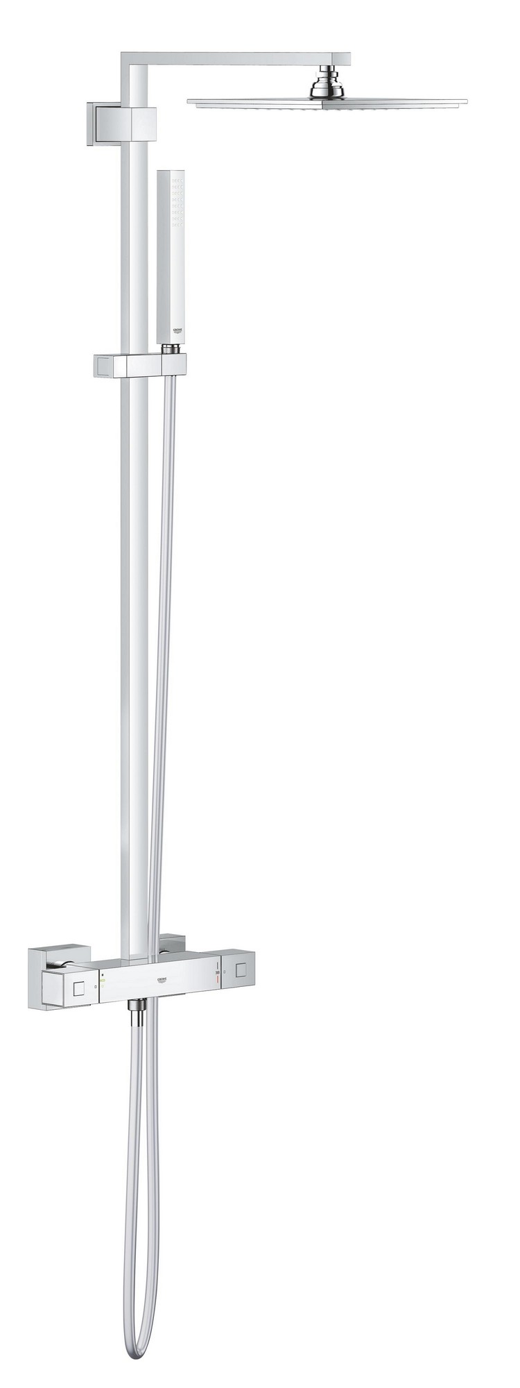 Systém sprchový termostatický Grohe Euphoria Cube System 230 chrom 26087000