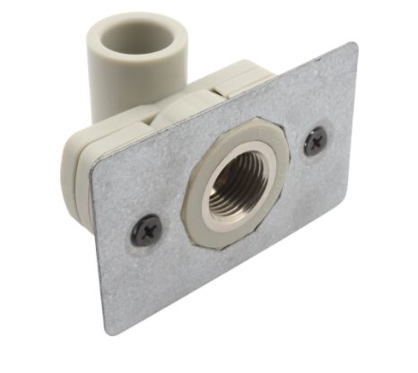 Koleno nástěnné do sádrokartonu Pipelife PP-R MZD 20 mm × 1/2" vnitřní závit