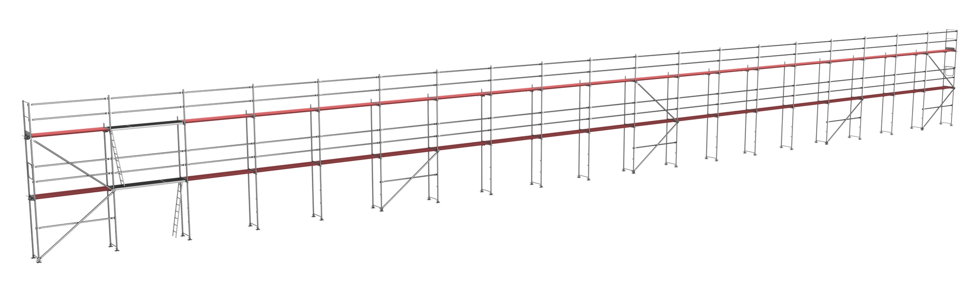 Sestava lešení Plettac PD70 364,8 m2