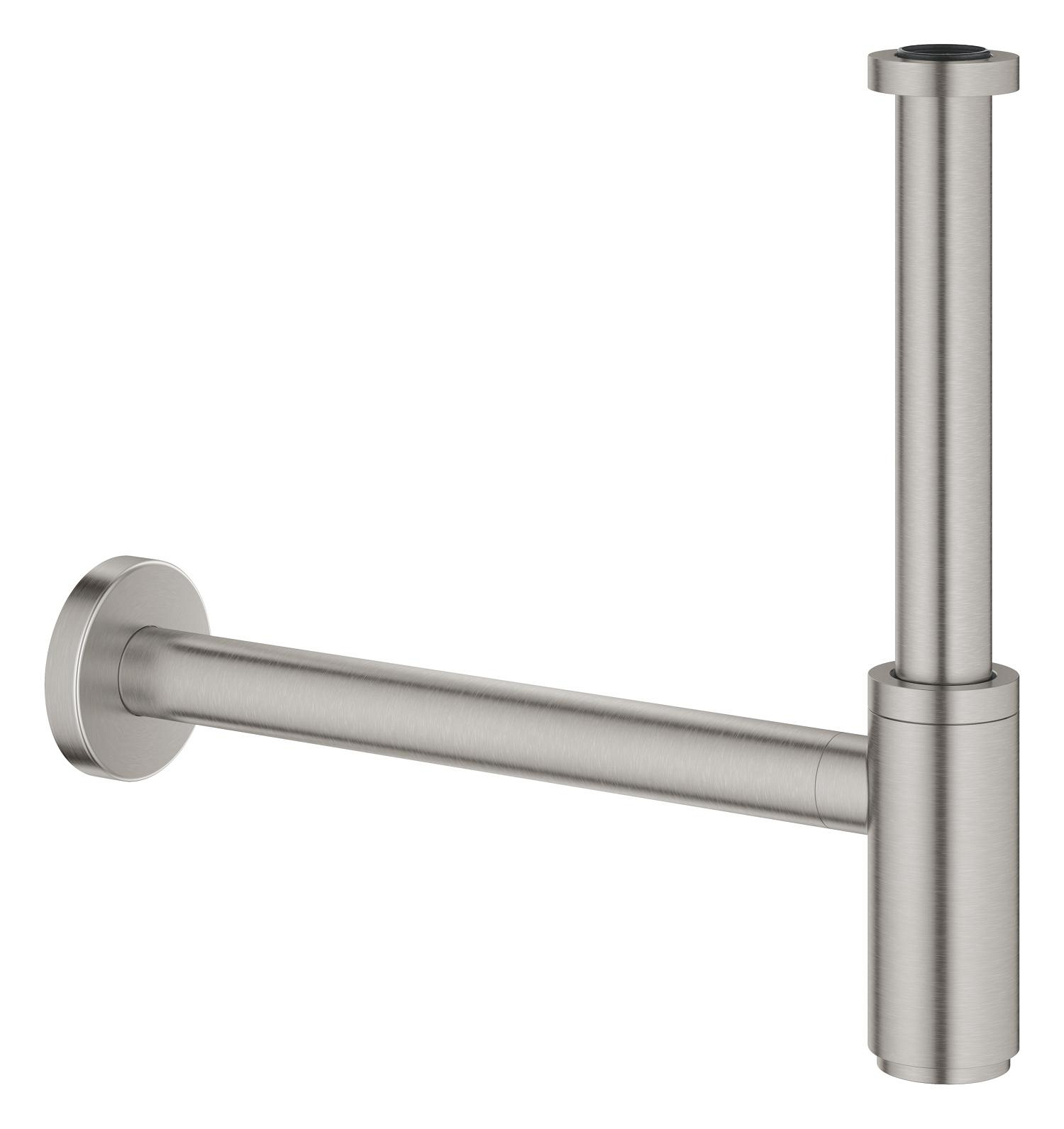 Sifon umyvadlový celokovový Grohe DN 32 s převlečnou maticí SuperSteel 28912DC0