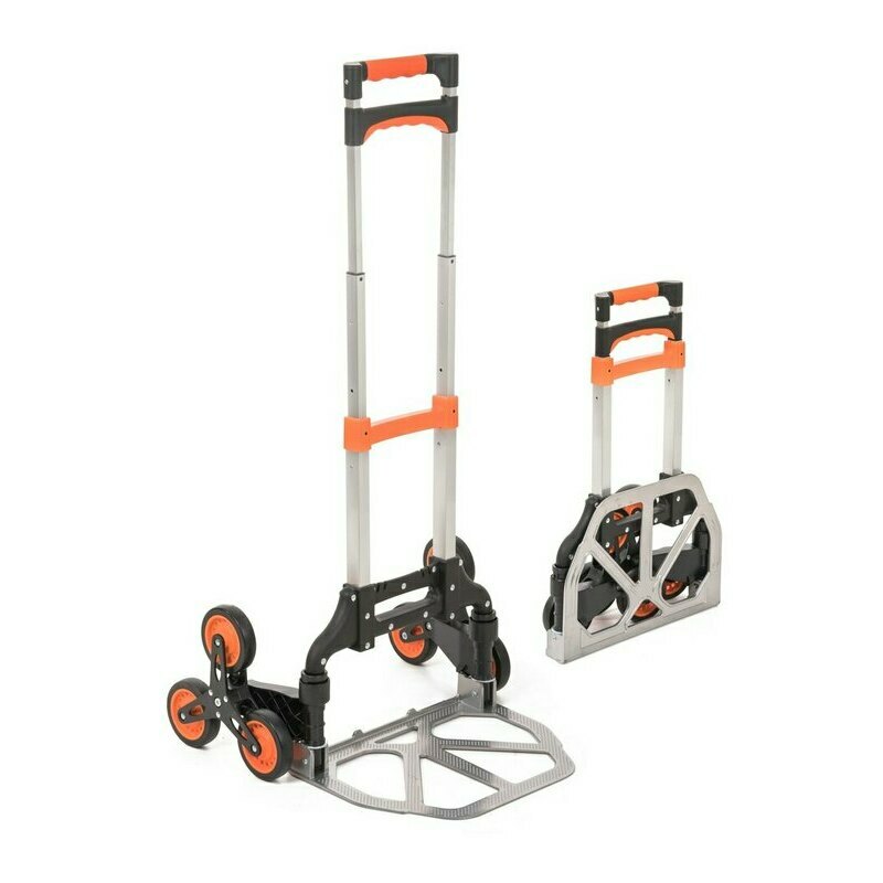 G21 Rudl skládací schodišťový G21 50/80 kg černá/oranžová