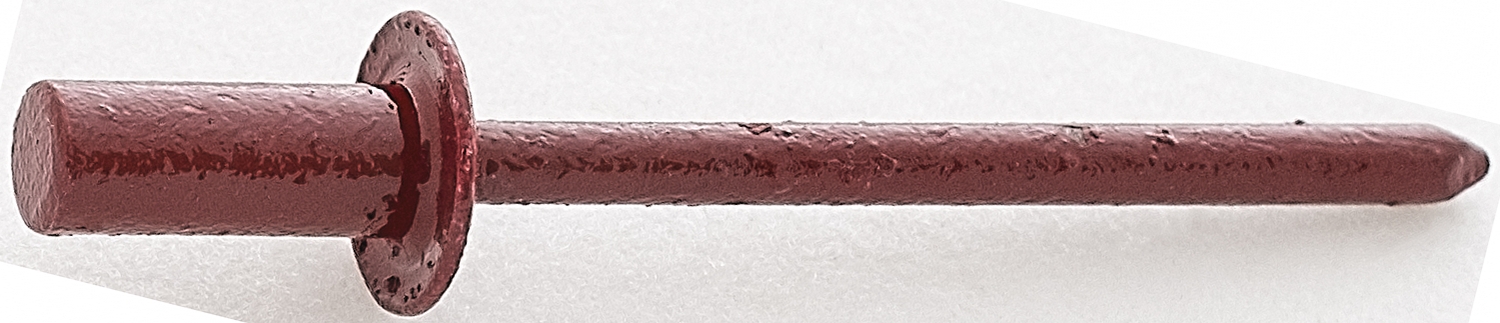 Nýt těsnicí GUNNEX Al/St 4×9,5 mm RAL 3009 50 ks