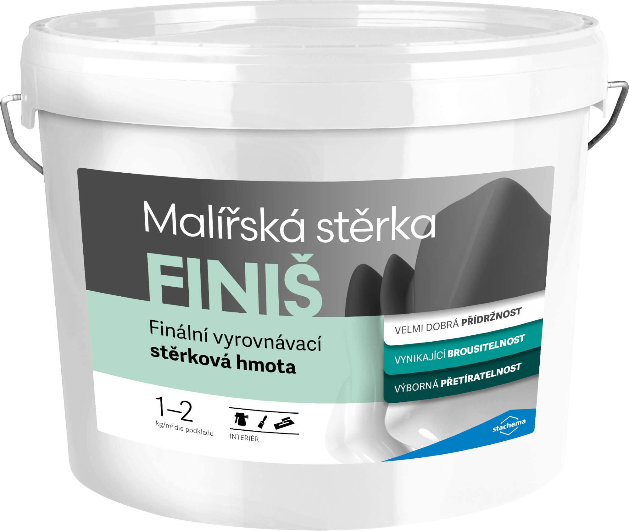 Stěrka malířská Stachema FINIŠbílá 5 kg