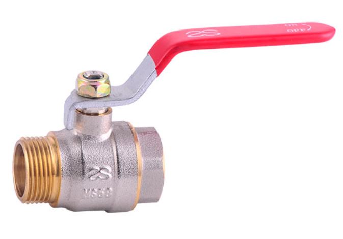 Kohout kulový voda 1/2" MF s pákou