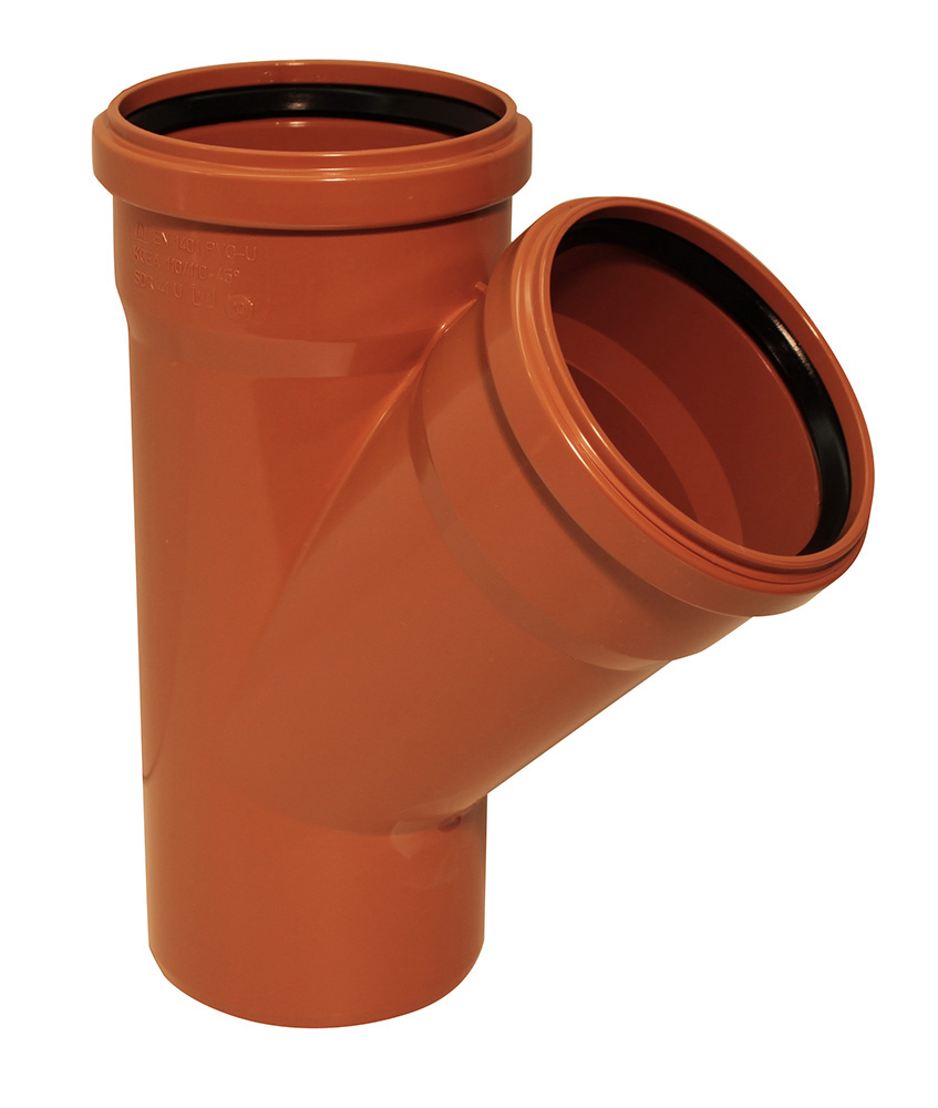 Odbočka KGEA DN 110/110 úhel 45 °