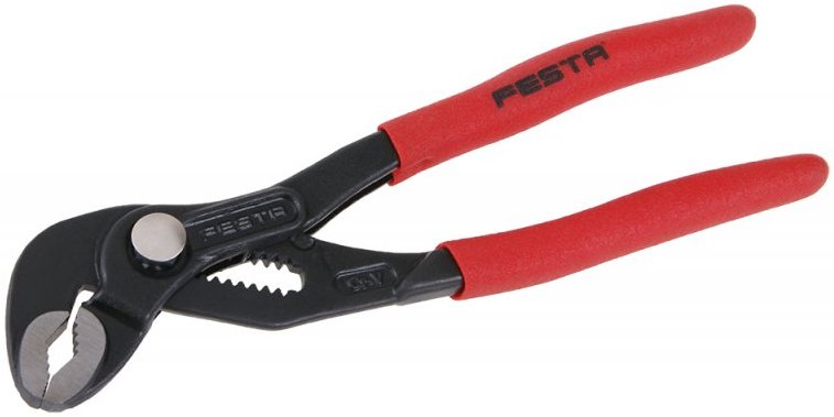 Kleště rychlostavitelné (Siko) s tlačítkem Festa 180 mm
