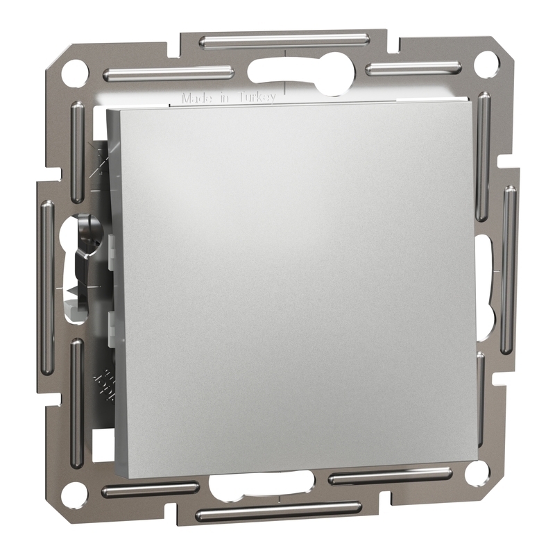 Přepínač střídavý řazení 6 Schneider Electric Asfora aluminium