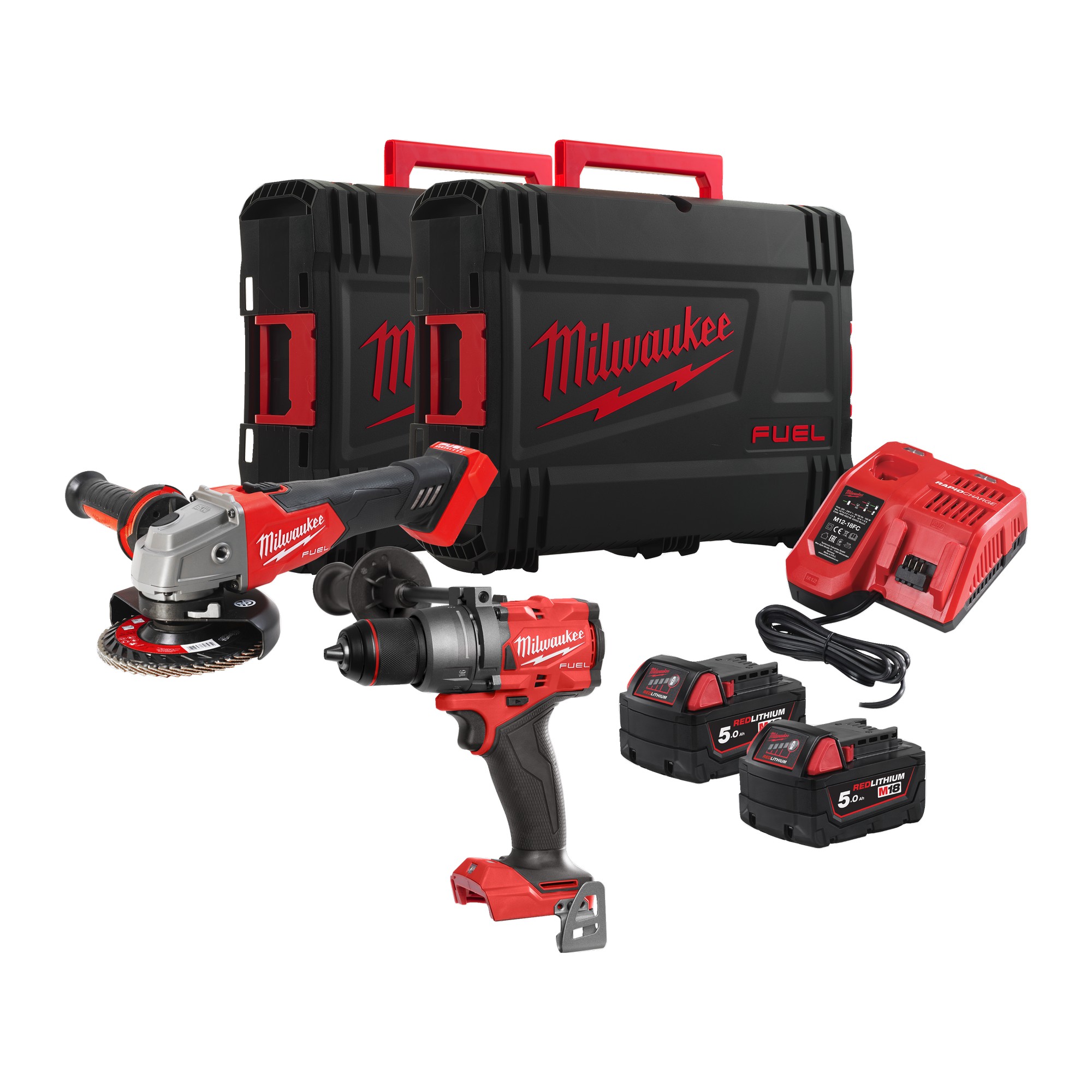 Sada AKU nářadí Milwaukee M18FPP2E3-502X