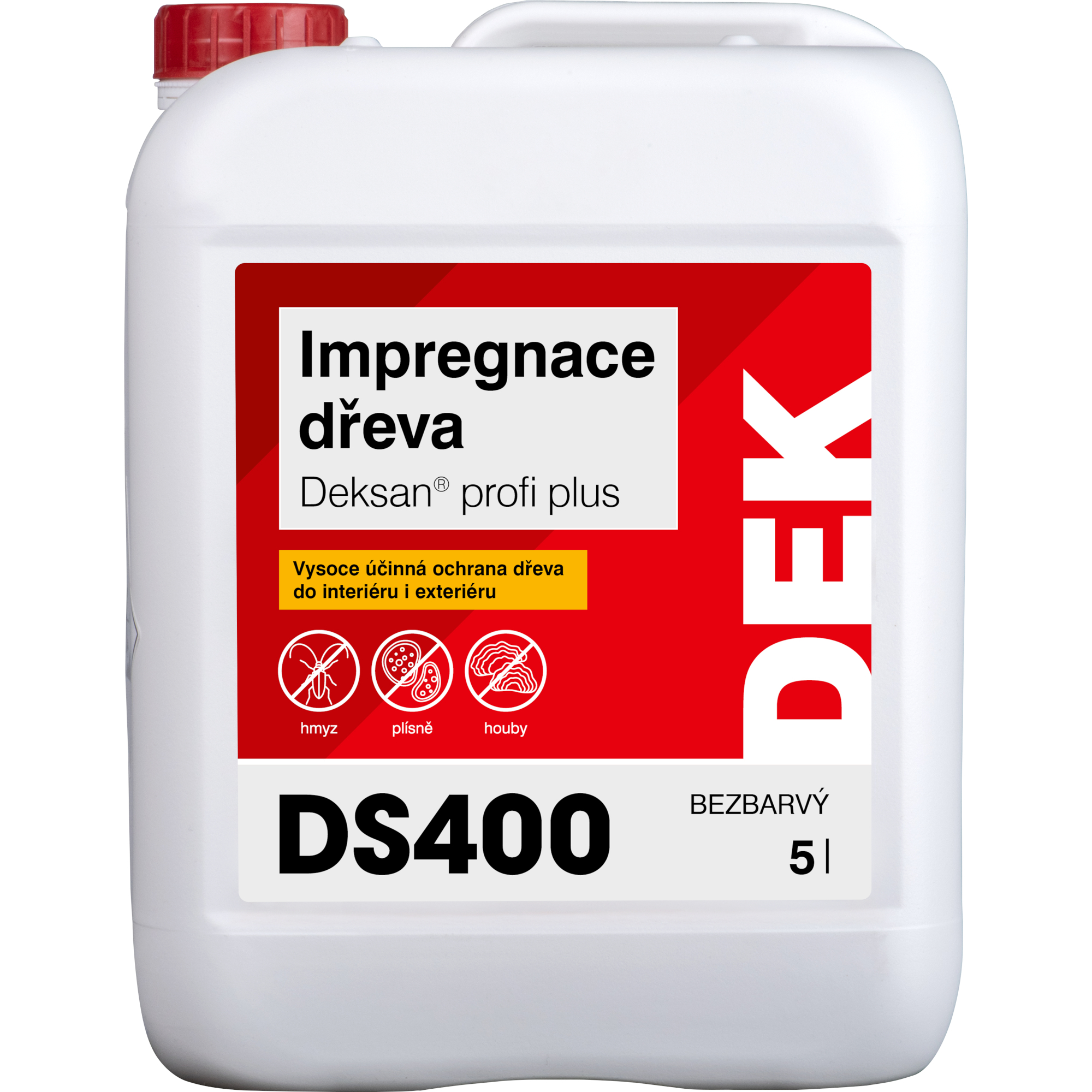 Přípravek impregnační DEKSAN PROFI PLUS čirý 5 l
