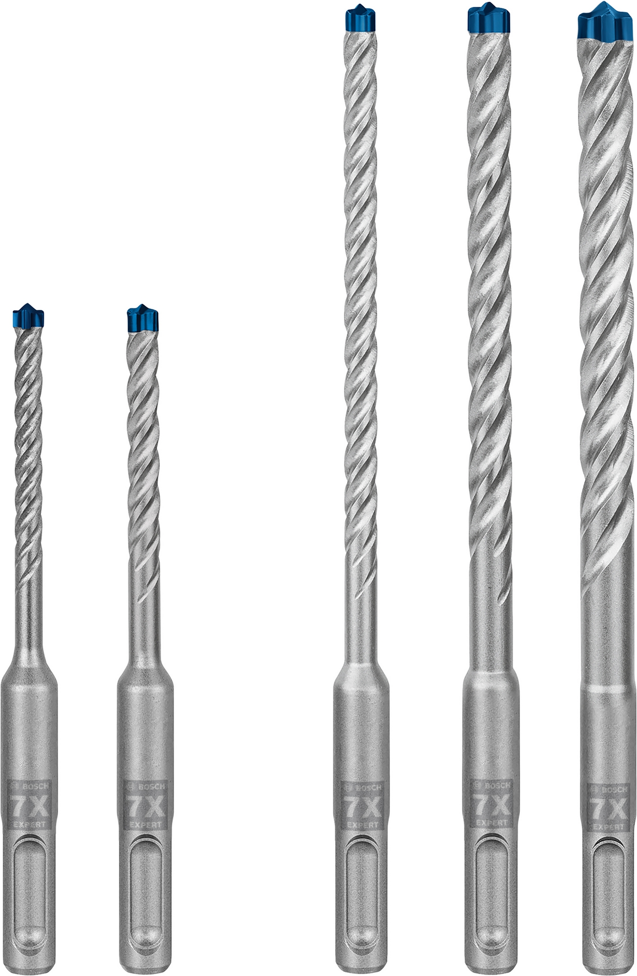 Sada vrtáků do betonu Bosch EXPERT SDS plus-7X 5–10 mm 5 ks