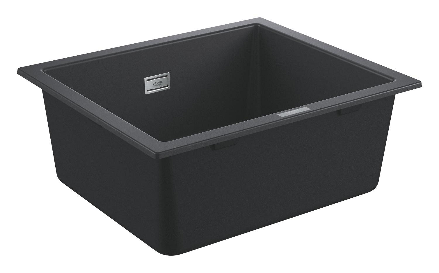 Dřez kompozitní Grohe K700U 533×457 mm granitová černá 31654AP0