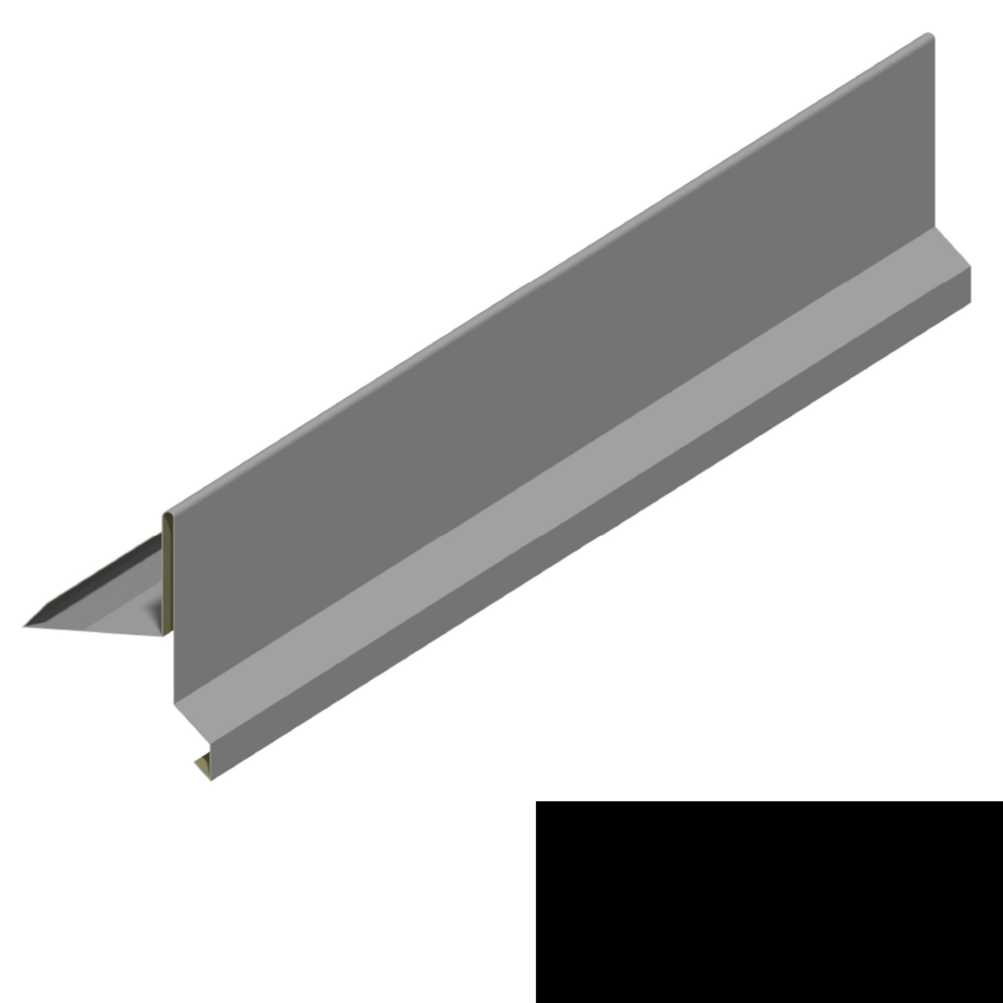 Závětrná lišta RS250SS SP 25 RAL 9005 černá