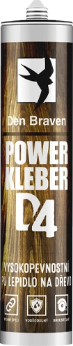 Lepidlo polyuretanové Den Braven Power Kleber D4 300 ml