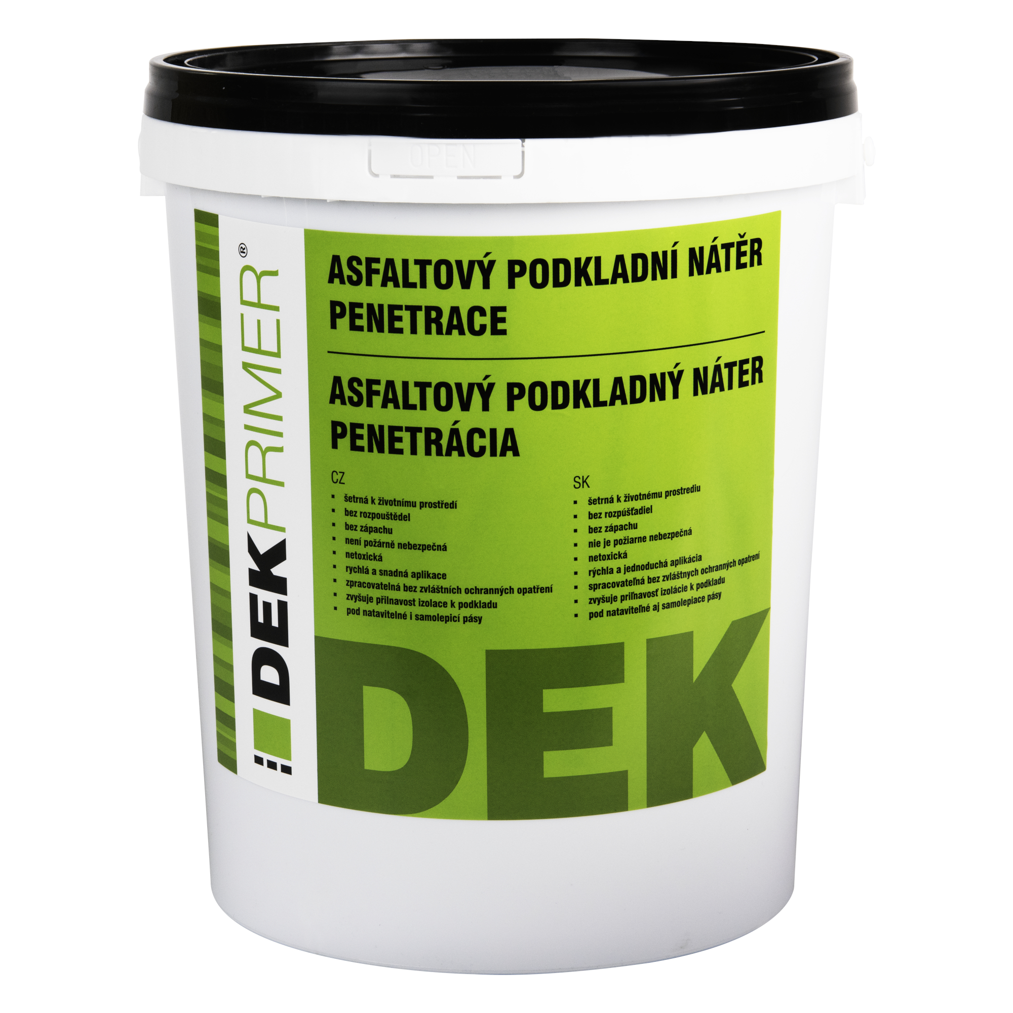 Nátěr podkladní asfaltový DEKPRIMER 22 kg