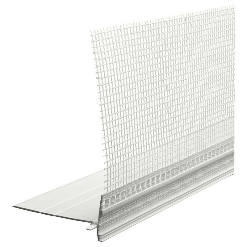 Retek Profil přechodový s okapničkou a tkaninou Retek PVC 60 mm 2 m