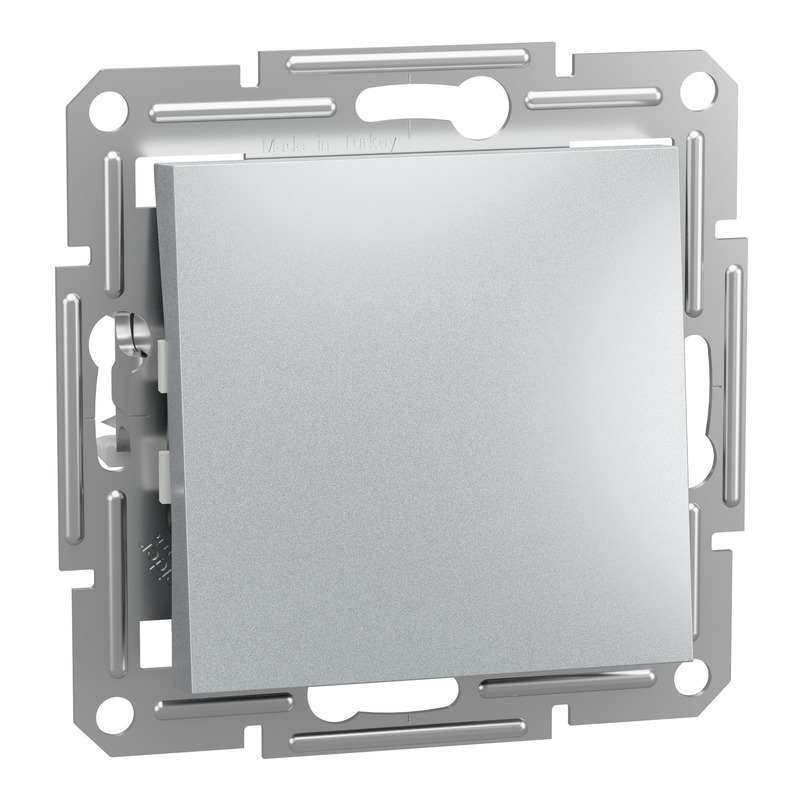 Spínač řazení 1 Schneider Electric Asfora aluminium