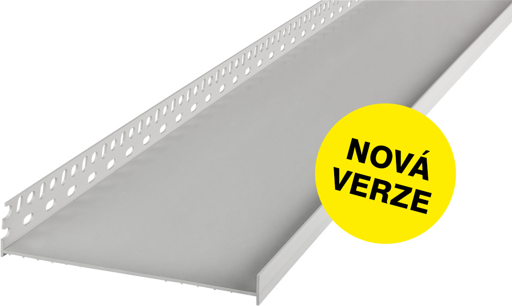 Profil zakládací Retek PVC tl. 2,1 mm šířka 153 mm 2 m
