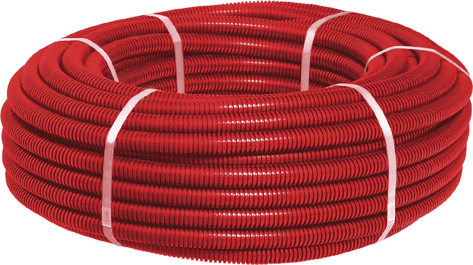 Trubka ochranná FV Plast 25 mm × 50 m červená