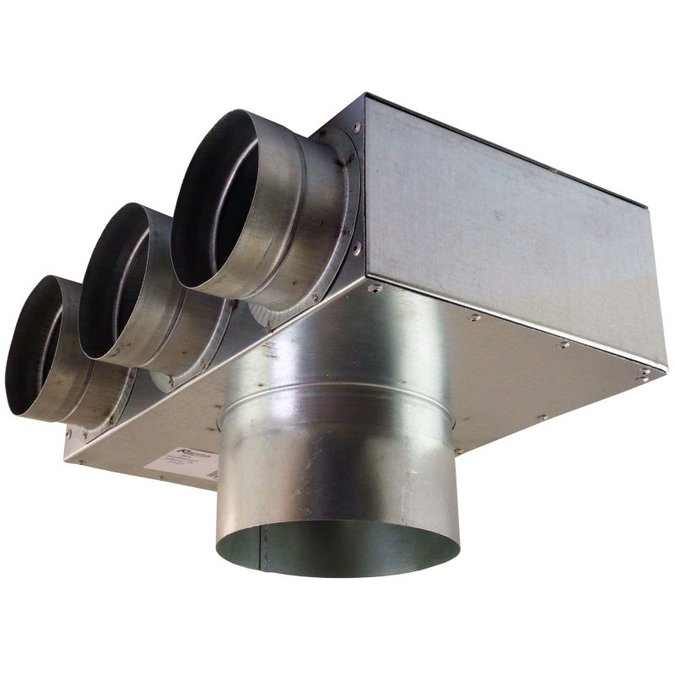 Box rozdělovací rohový Regulus 3× 75 mm /125 mm