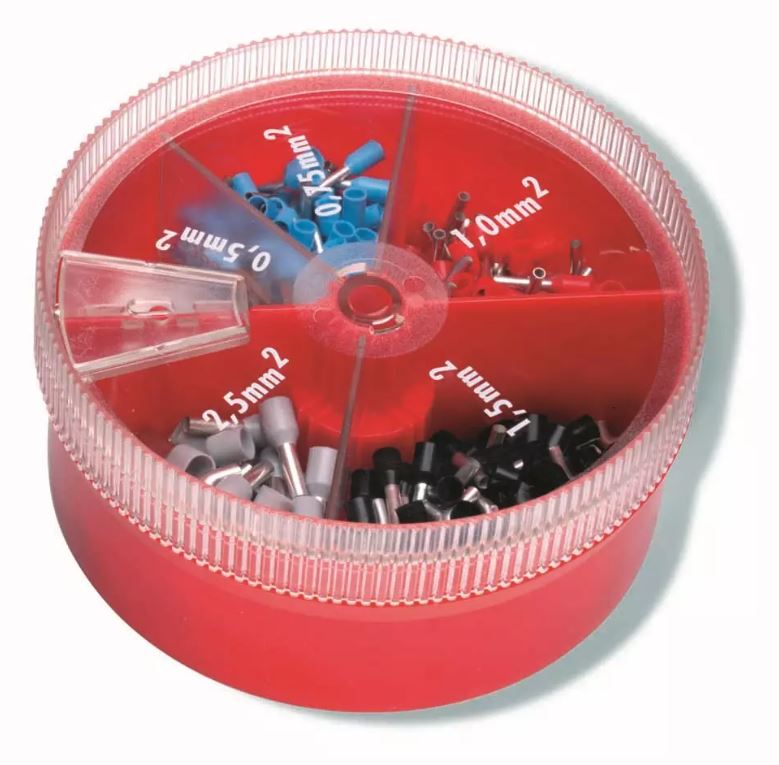 Sada lisovacích dutinek Cimco 4–16 mm2 10–12 mm 100 ks/bal.