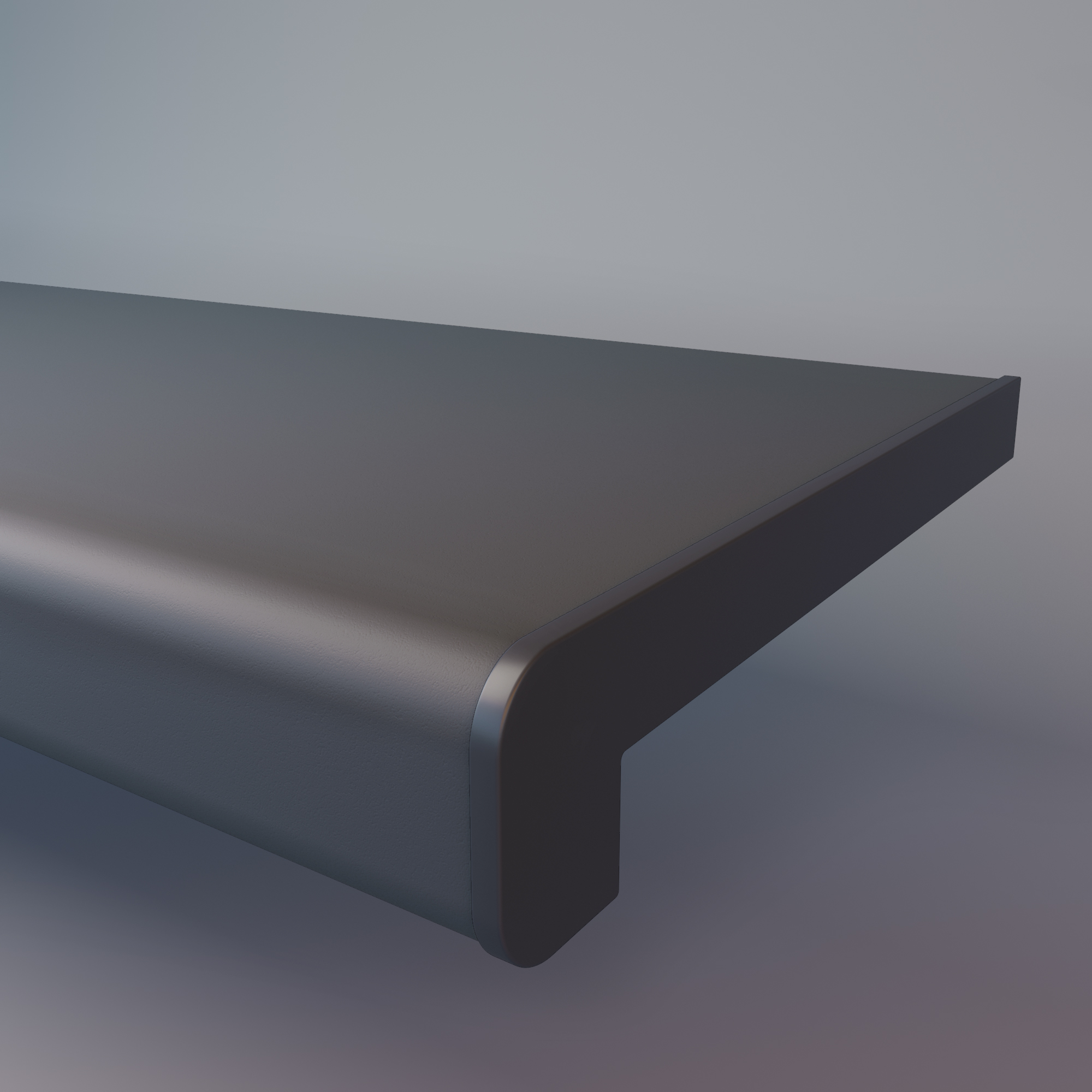 Levně Parapet vnitřní dřevotřískový Paramont š. 300 mm antracit