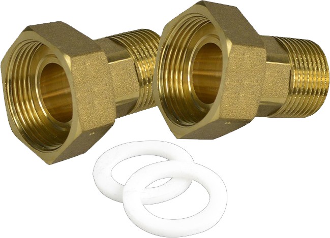 Šroubení mosazné 1"×5/4"