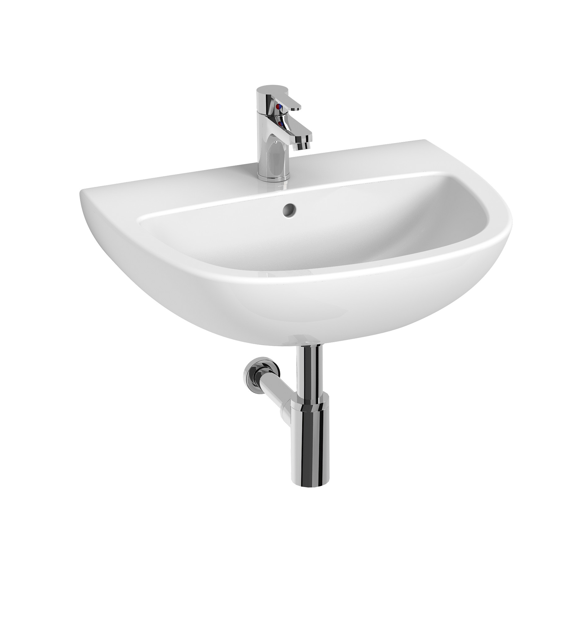 Umyvadlo Euroline N 550×450 mm s otvorem