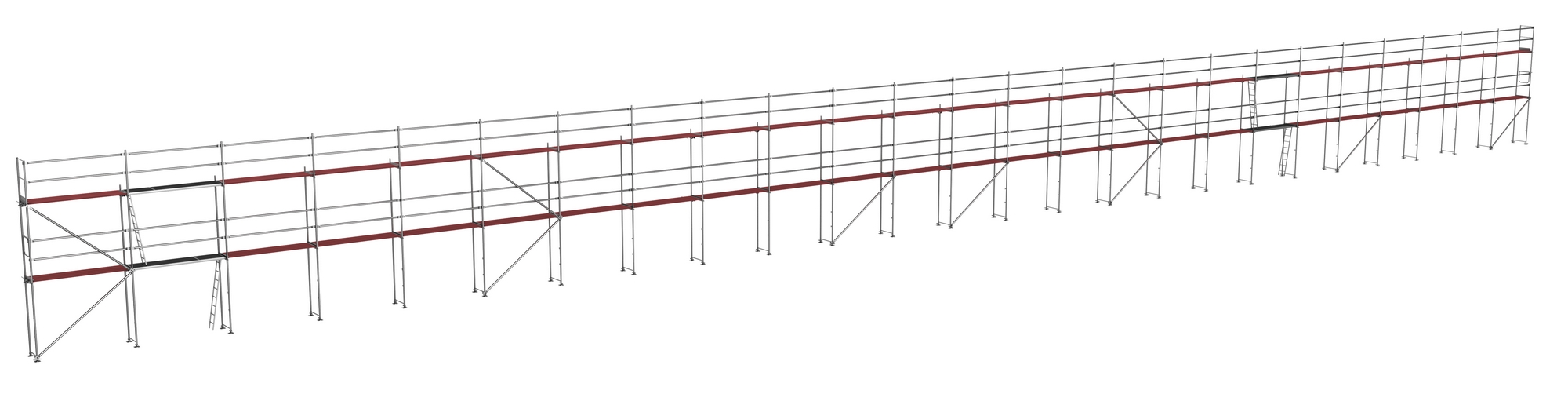 Sestava lešení Plettac PD70 480 m2