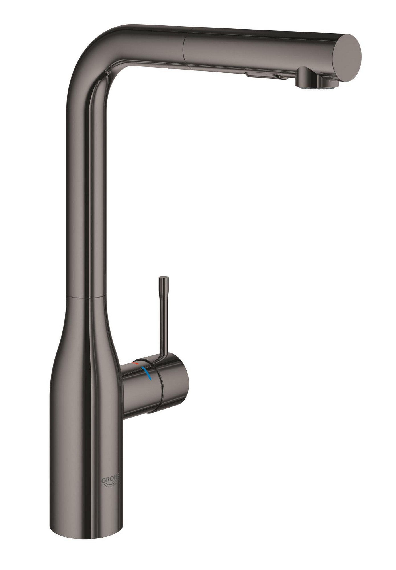 Baterie dřezová stojánková Grohe Essence Hard Graphite 30270A00
