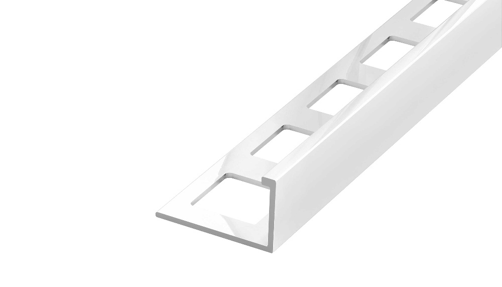 Lišta ukončovací L Acara Top PVC  bílá 8 mm
