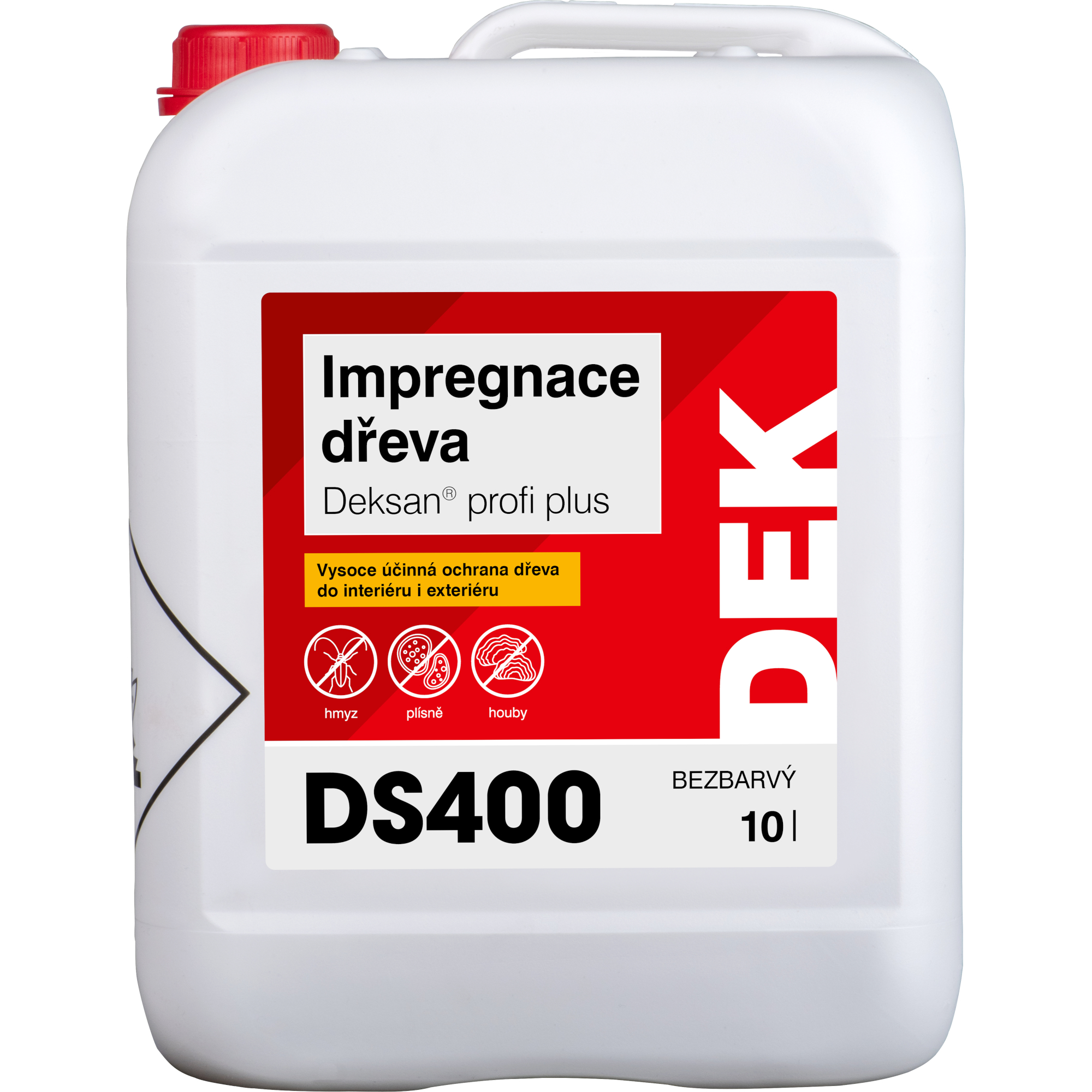 Přípravek impregnační DEKSAN PROFI PLUS čirý 10 l
