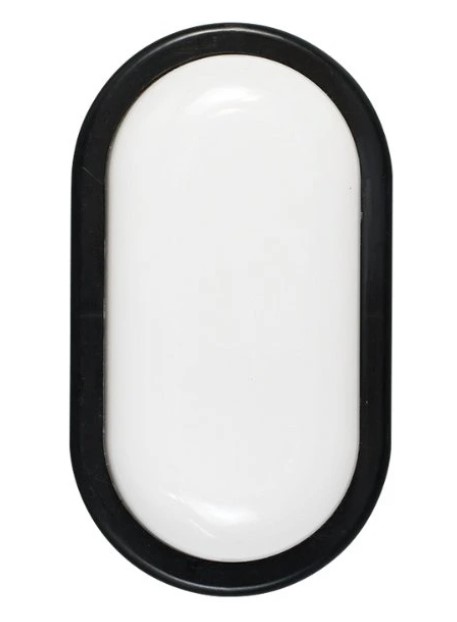 Svítidlo LED Panlux Oval LED Eco 12 W 1 200 lm černá
