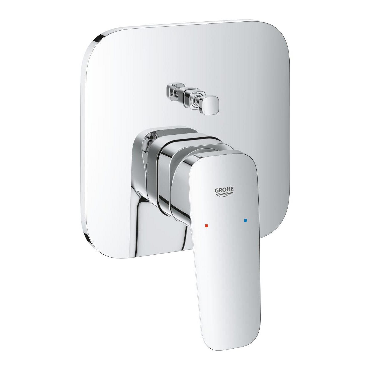 Díl nadomítkový Grohe Cubeo chrom s přepínačem 1017780000