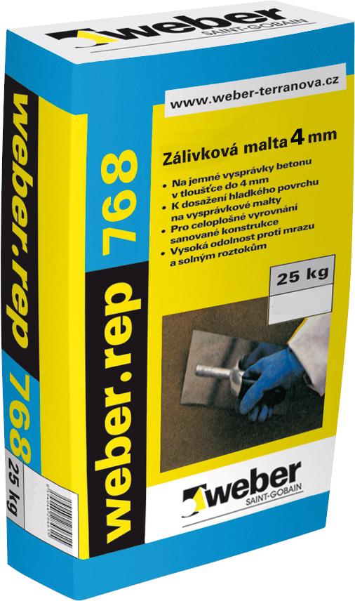 Malta zálivková weberrep 768 25 kg