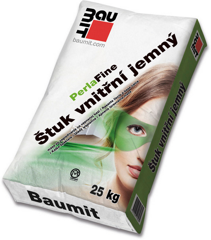 Omítka štuková Baumit PerlaFine jemná 0,3 mm 25 kg