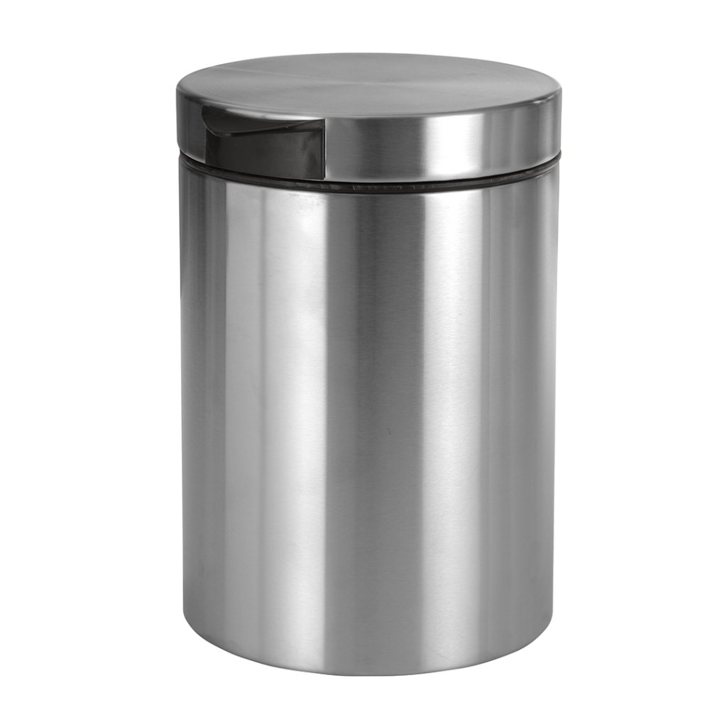 Koš odpadkový Bemeta 3 l s víkem nerez matný