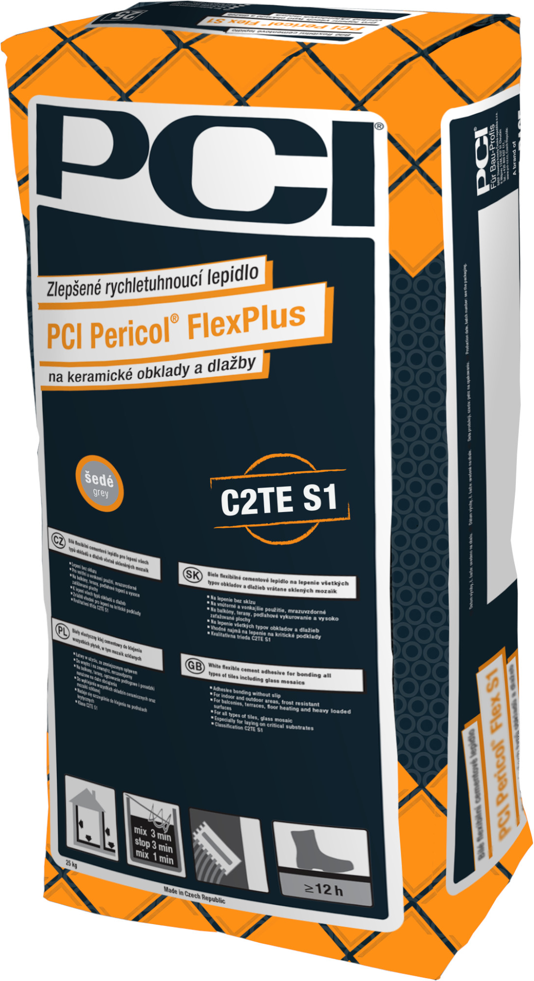 Lepidlo cementové flexibilní PCI Pericol FlexPlus 25 kg