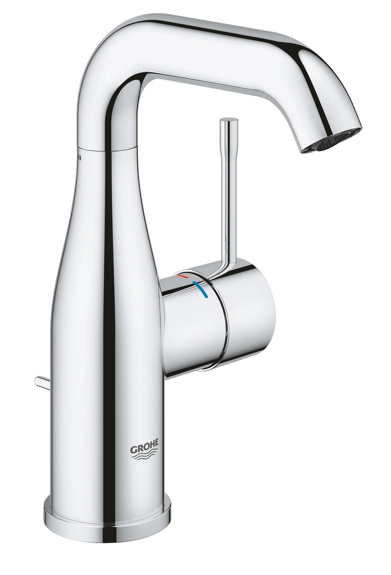 Levně Baterie umyvadlová stojánková Grohe Essence velikost M chrom 23462001