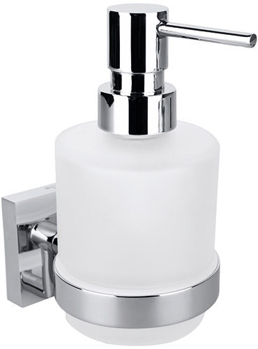 Dávkovač mýdla nástěnný Bemeta Beta 200 ml sklo/chrom