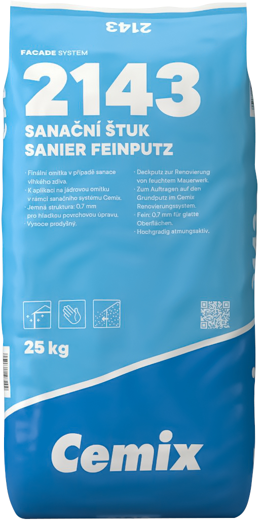 Cemix Sanační štuk 25 kg