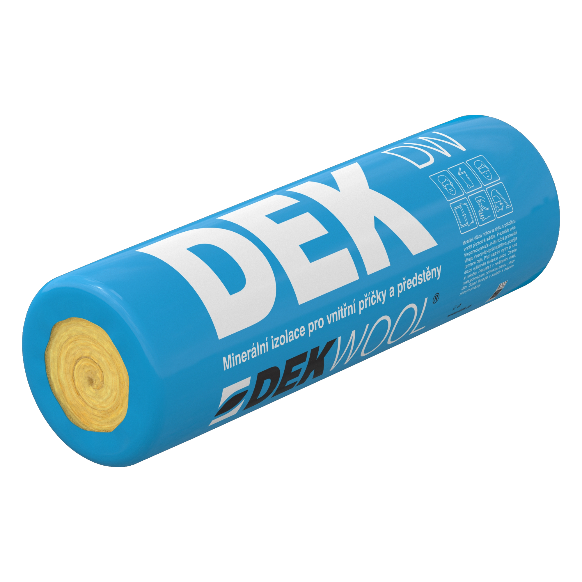 Tepelná izolace DEKWOOL DW r roll 60 mm (15 m2/bal.)