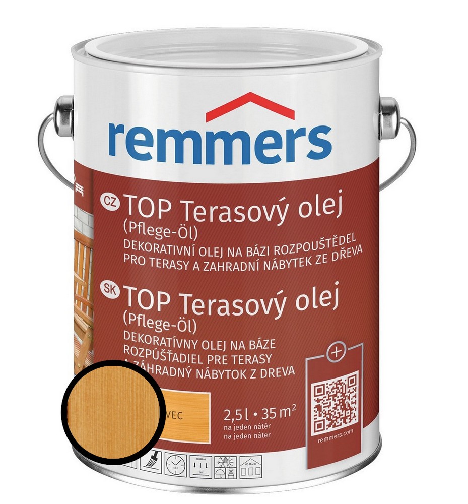 Olej terasový Remmers TOP bangkirai, 0,75 l