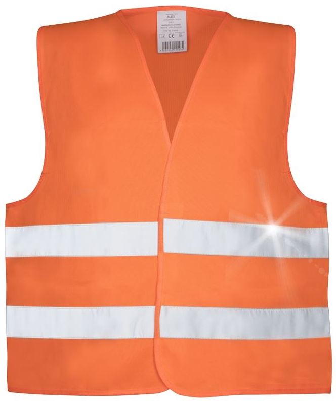 Reflexní vesta HV FF BRUNO BE-04-003 - oranžová